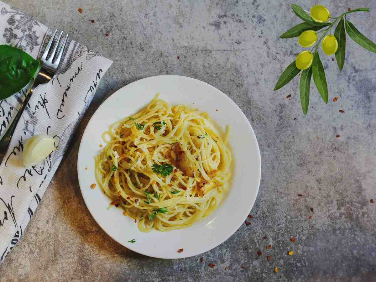 Spaghetti aglio e olio