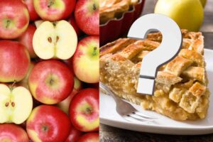 Mele e fatta di torta