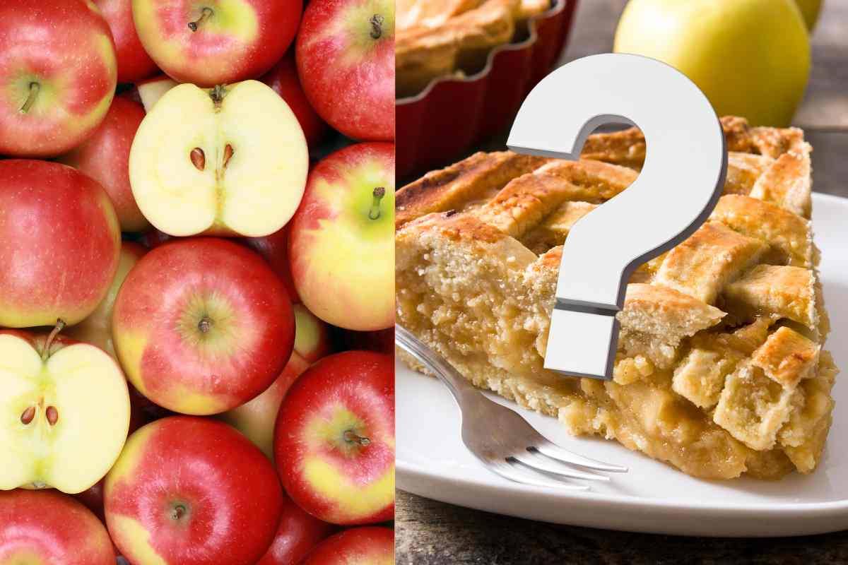 Mele e fatta di torta