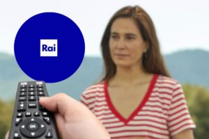 Logo Rai e protagonista di Ritorno a Las Sabinas